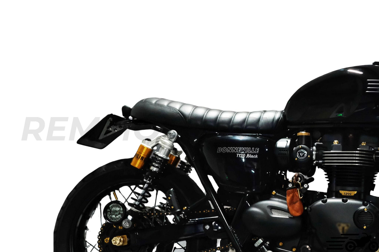 Fender, Tail Light, License Plate Bracket Kit for Triumph Bonneville