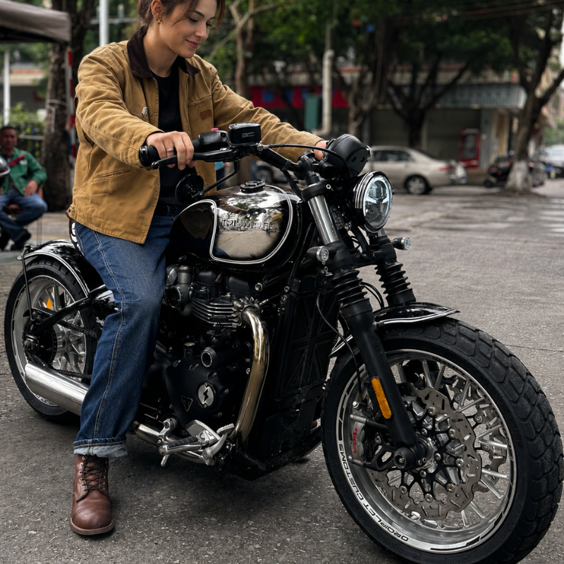 Custom Forged Aluminum Wheels for Triumph Bobber & Speedmaster