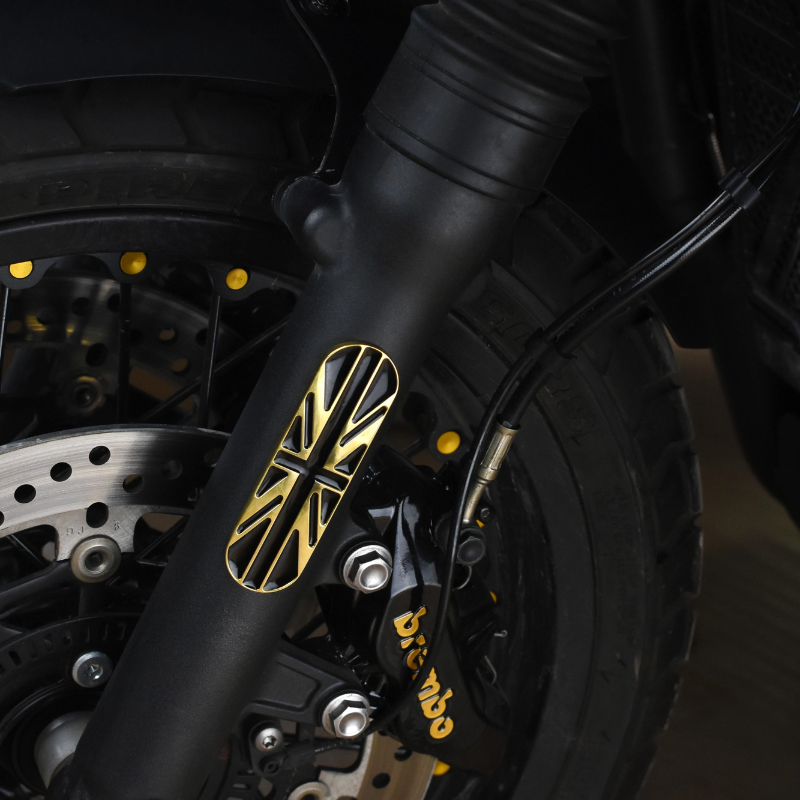 Brass Fork Reflectors for Triumph Classic