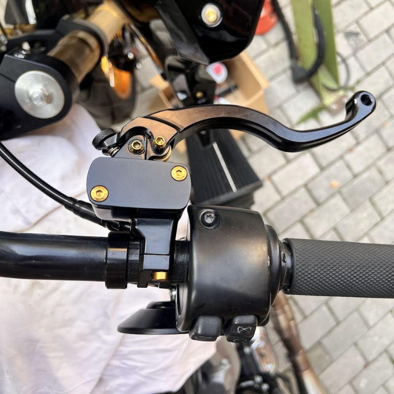 RXC Radial Master Cylinder + Clutch Lever Kit – Harley Dyna / Softail / Clubstyle