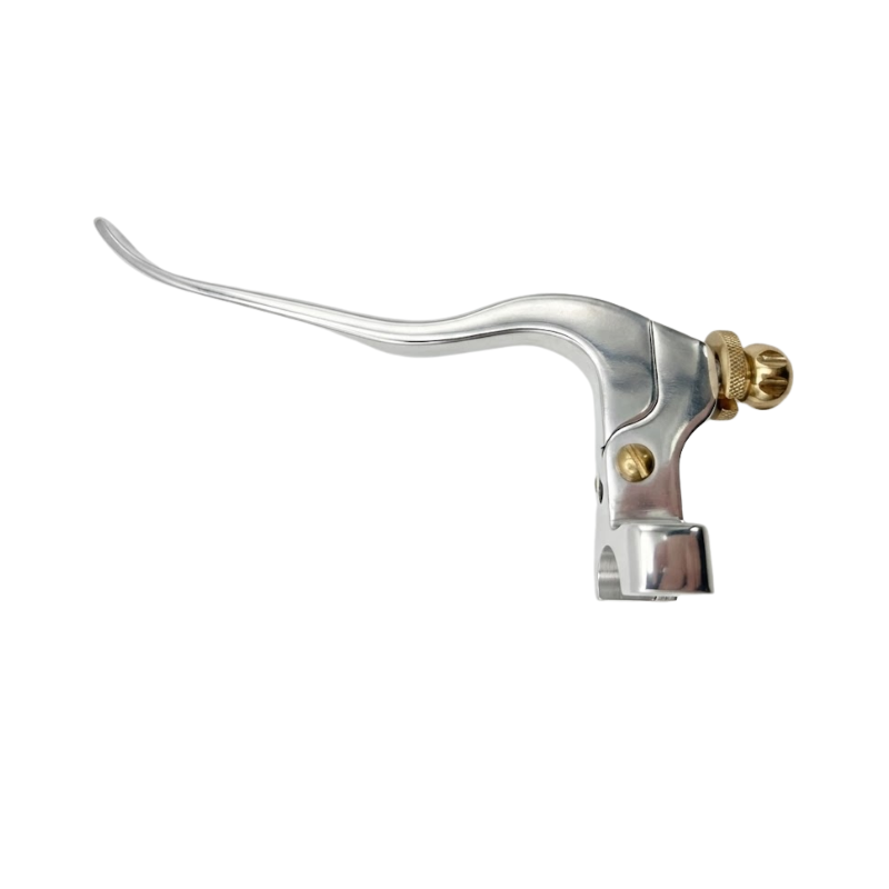 Brake and Clutch lever chrome & brass 7/8' or 1'