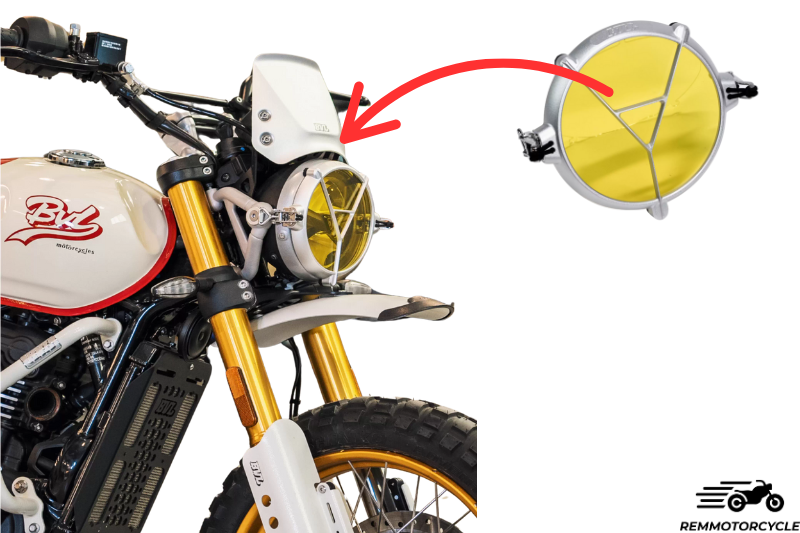 Premium Headlight Grill for Triumph 400X