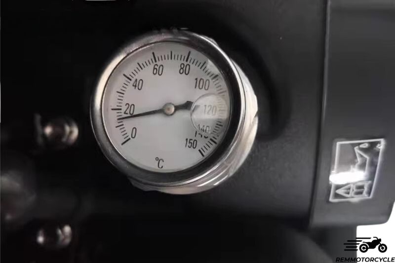 Engine Oil Temperature Gauge Triumph Bobber