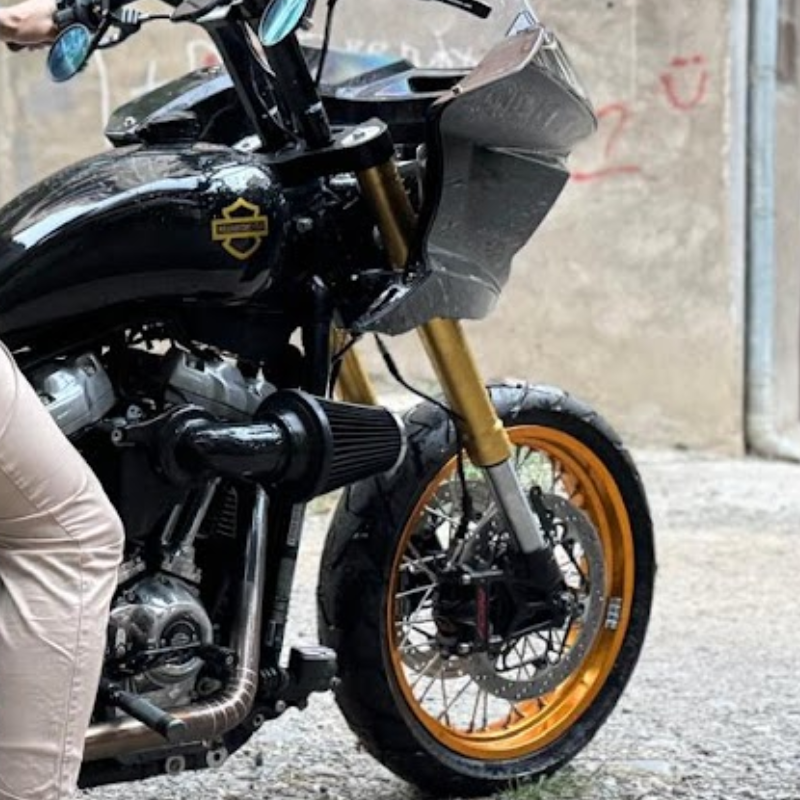 Harley Davidson Softail inverted forks