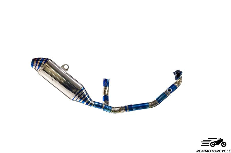 Titanium exhaust line Ducati Desert X