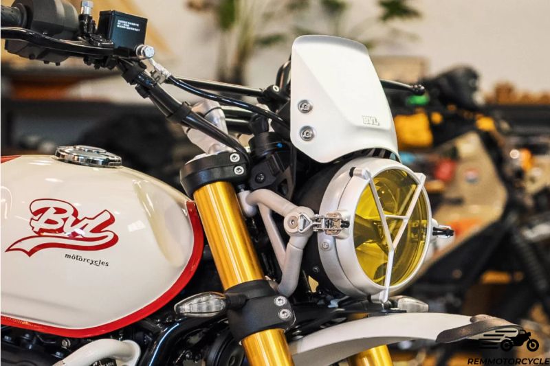 BVL Aluminum Windshield for Triumph Scrambler 400X