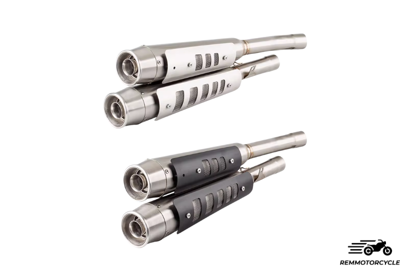 Exhaust Tips Triumph Scrambler 900