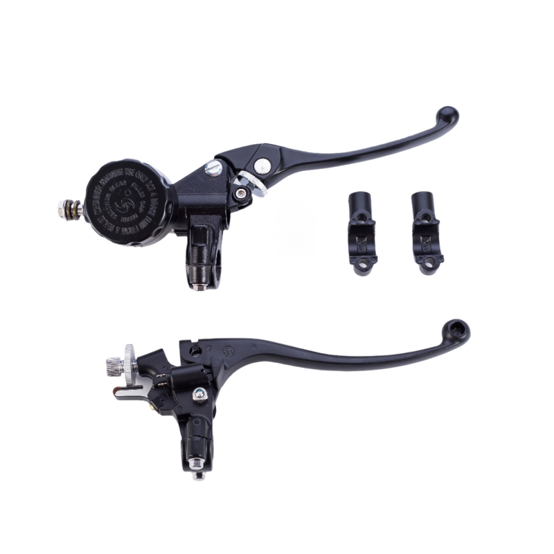 Motorcycle brake + Clutch Lever Black or Chrome 7/8"
