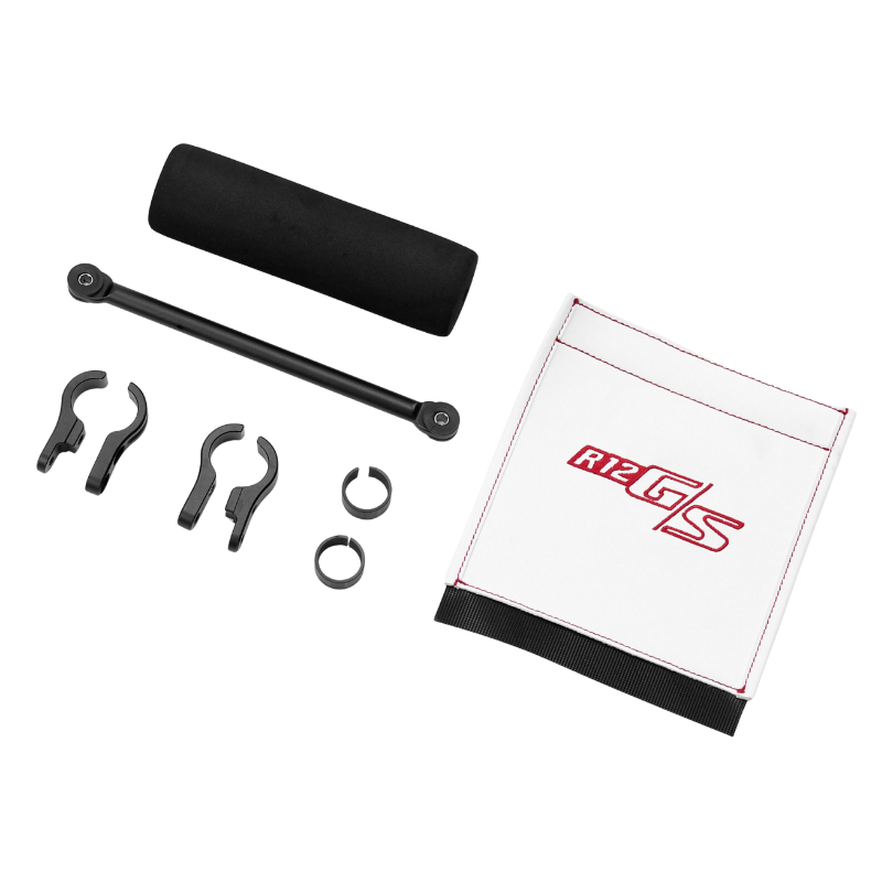 Handlebar crossbar with leather cover for BMW R12GS