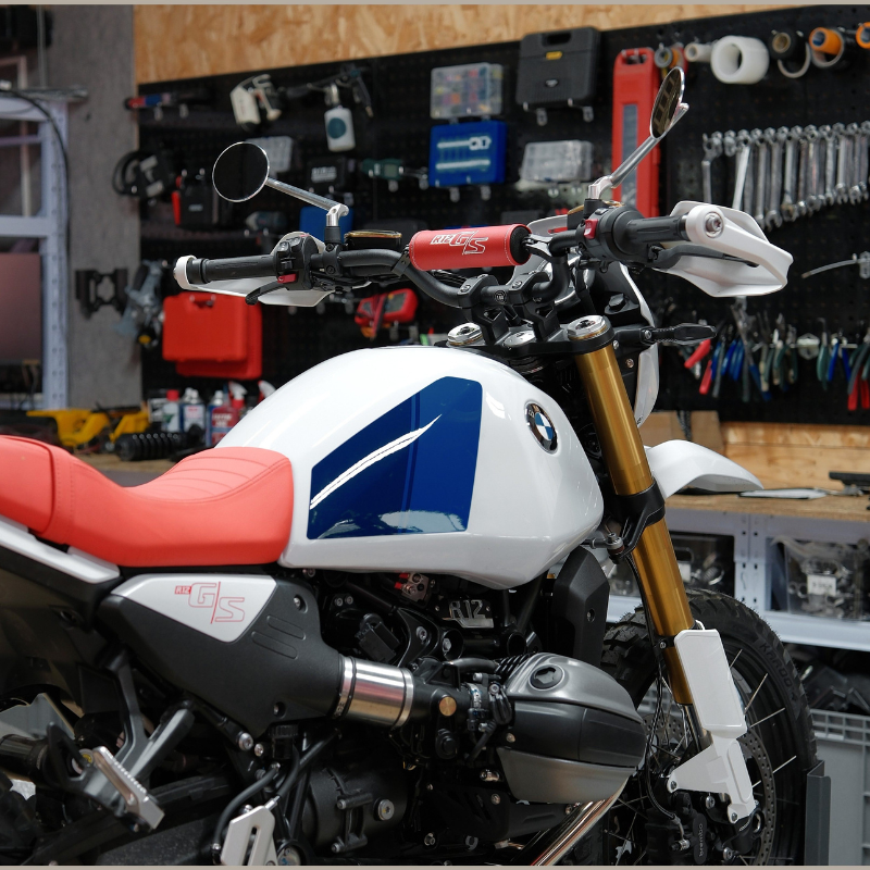 Handlebar Crossbar + Covers - BMW R12GS