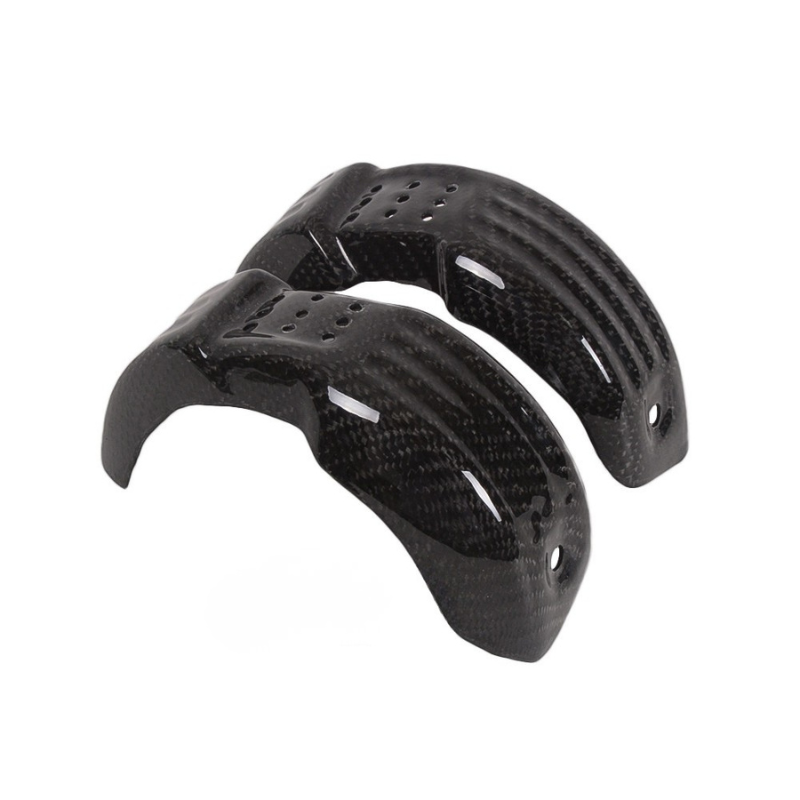 Carbon fiber intake covers – Triumph Bobber