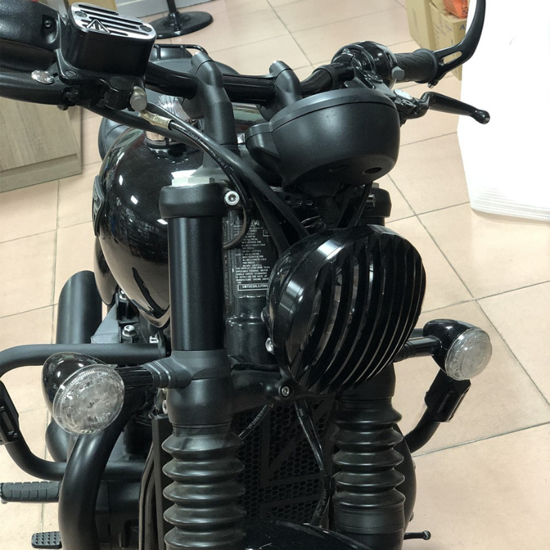 Black Fork Covers for Bonneville Bobber
