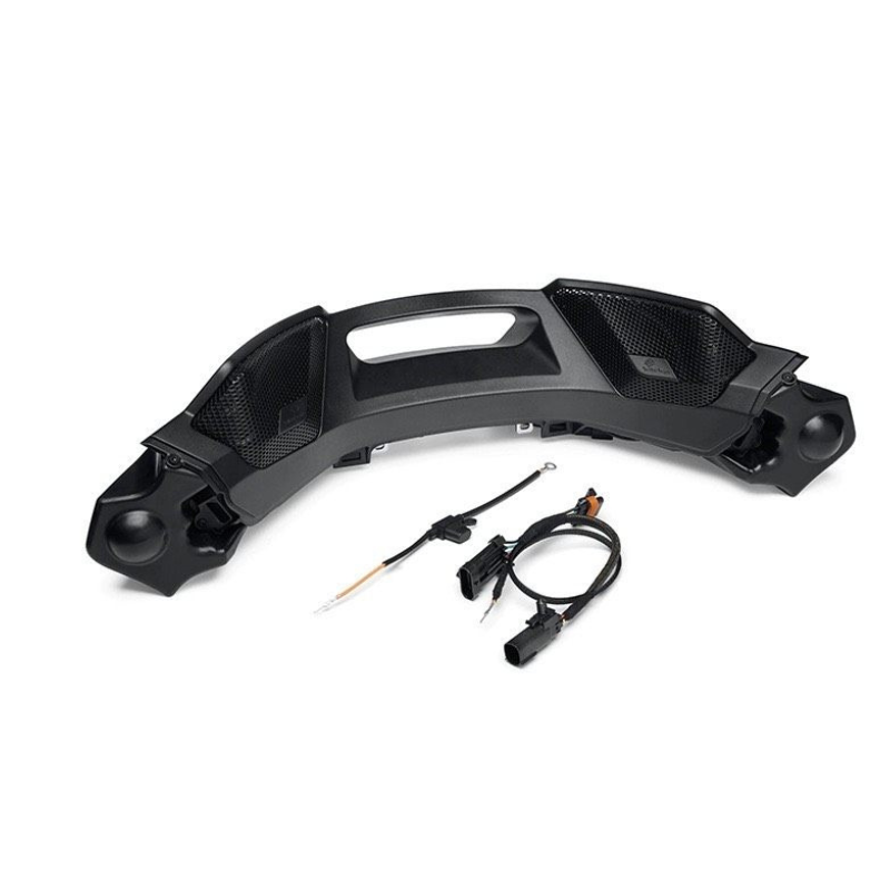 Audio fairing with amp for Softail Low Rider ST