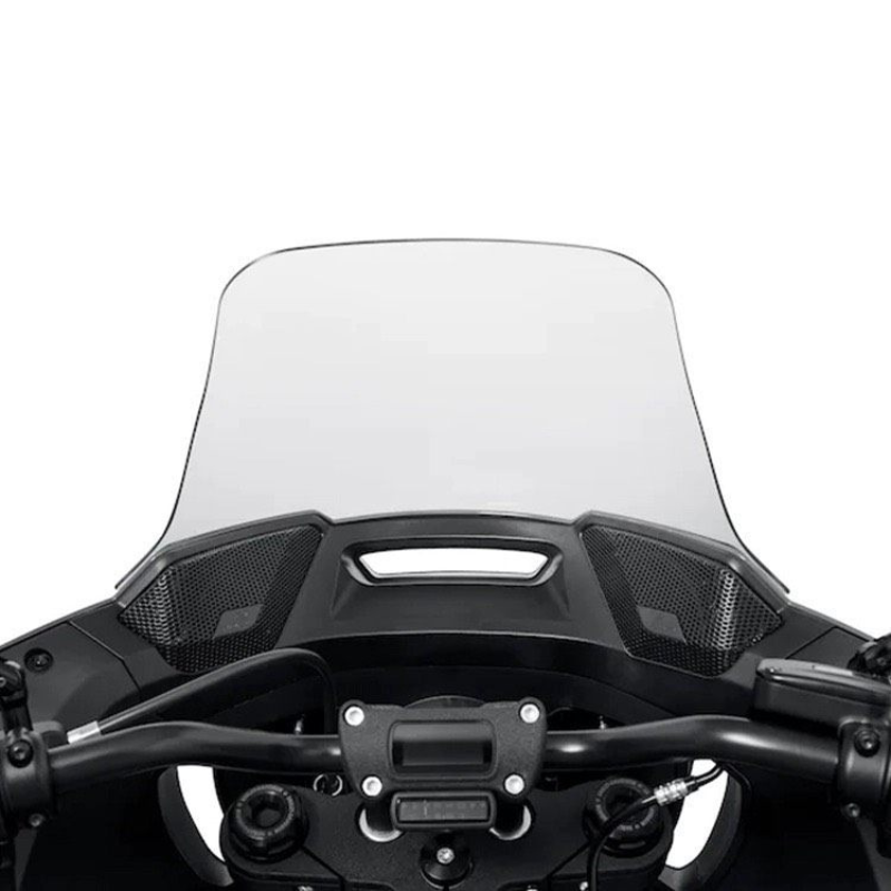 Audio fairing with amp for Softail Low Rider ST