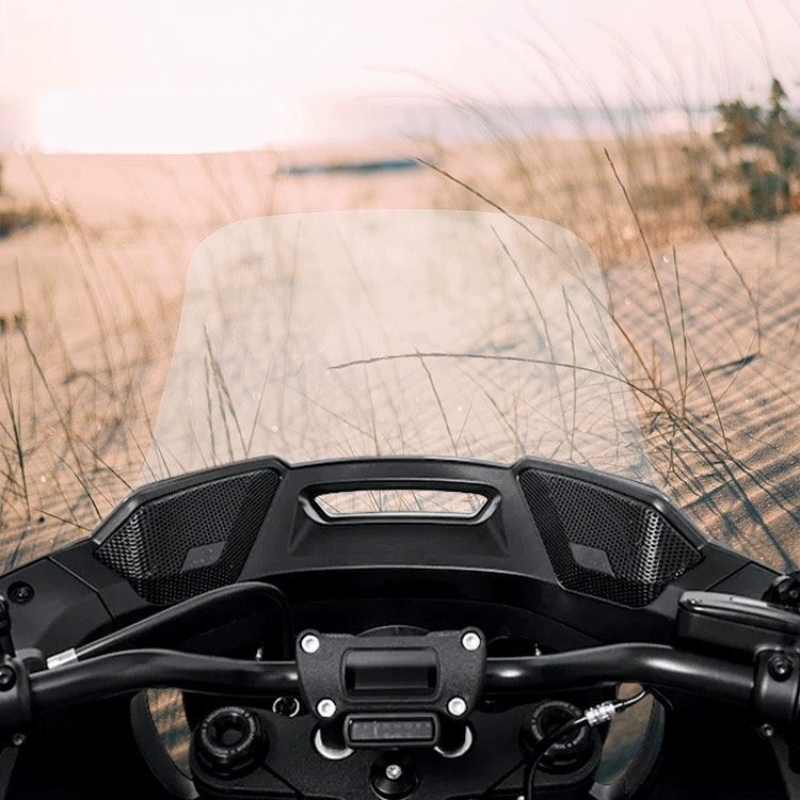 Audio fairing with amp for Softail Low Rider ST