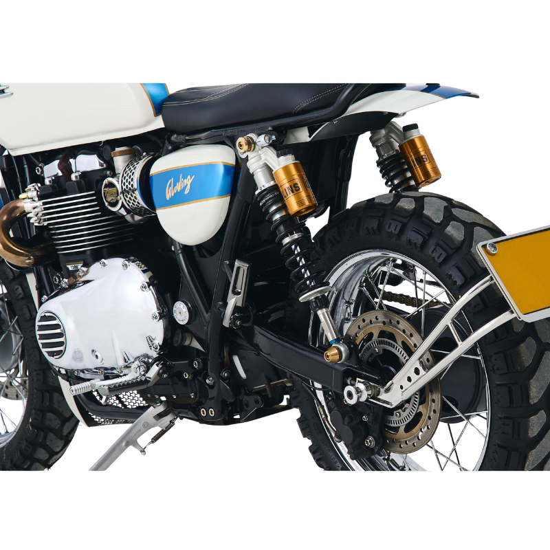 Chrome crankcase covers for Triumph Twin