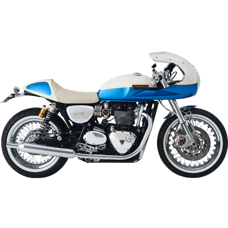 Chrome crankcase covers for Triumph Twin