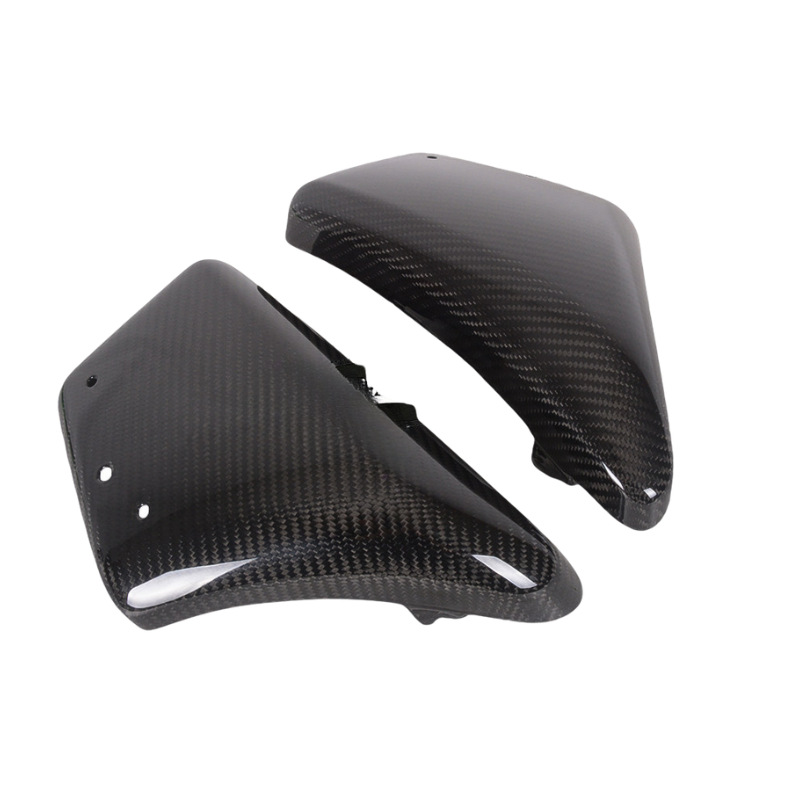 Dry carbon side covers - R18