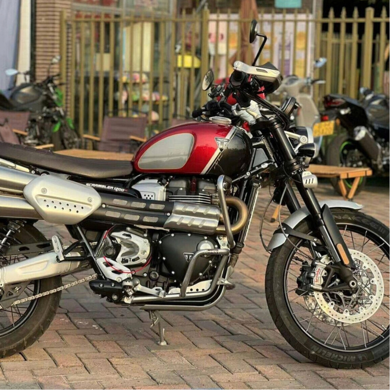 Lower crash bars for Triumph Scrambler 1200 XC/XE