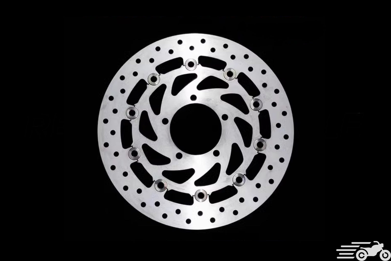 Floating front brake rotor for Triumph Bonneville Scrambler 900 or 1200