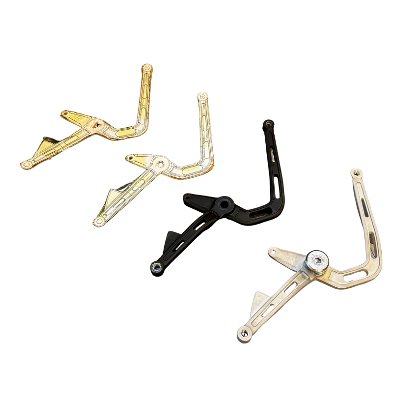 Heel-toe dual shifter for Triumph Speedmaster