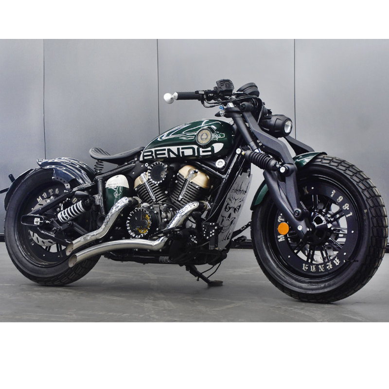 Right-side dual-outlet exhaust for Napoleon 125/250
