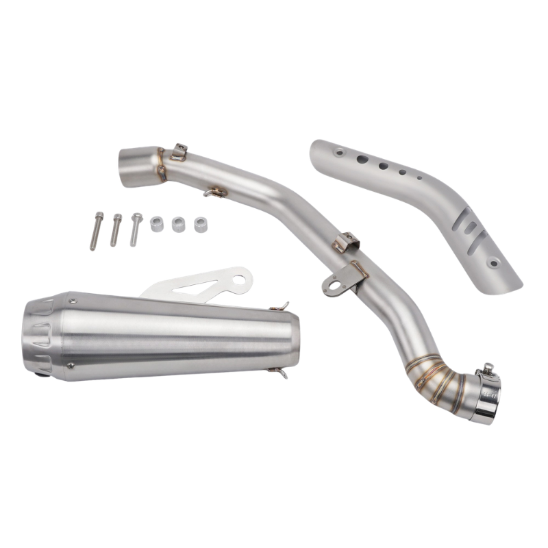 High-Mount Exhaust for Triumph Speed 400 / Scrambler 400 X