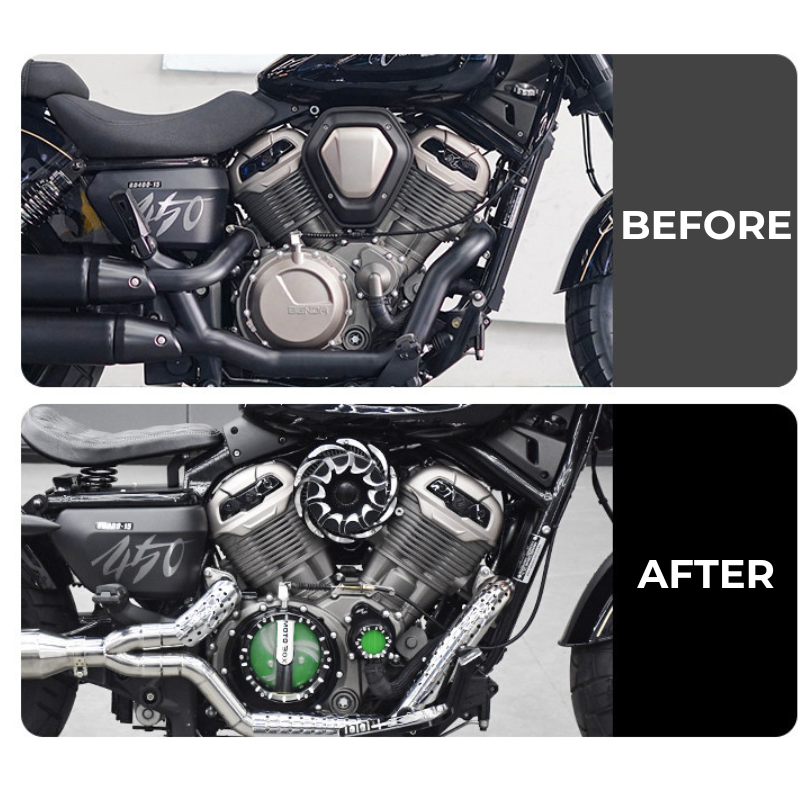 Turbine air filter for BENDA Napoleon 500 / Chinchilla 500