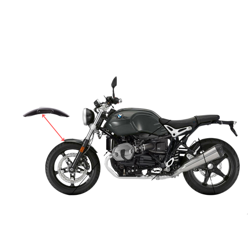 Carbon front fender BMW R nineT / R12
