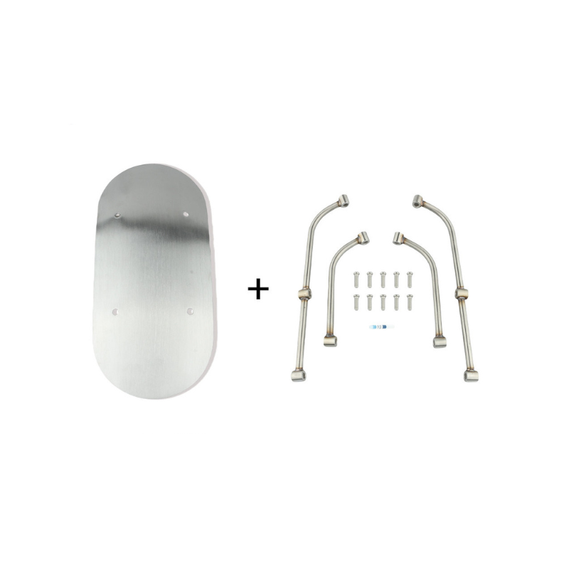 Retro aluminum fender for Triumph Scrambler 400X