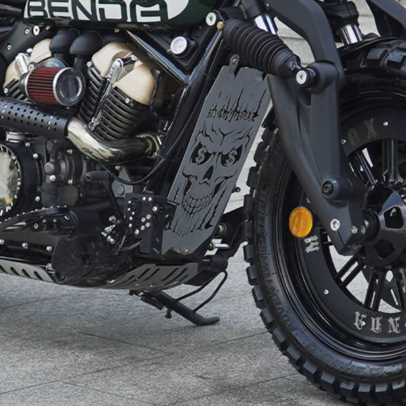 Aluminum radiator guard for Napoleon 125/250