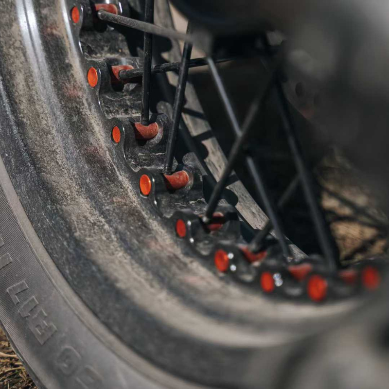 Forged tubeless spoked wheels for BMW R 1300 GS/GSA