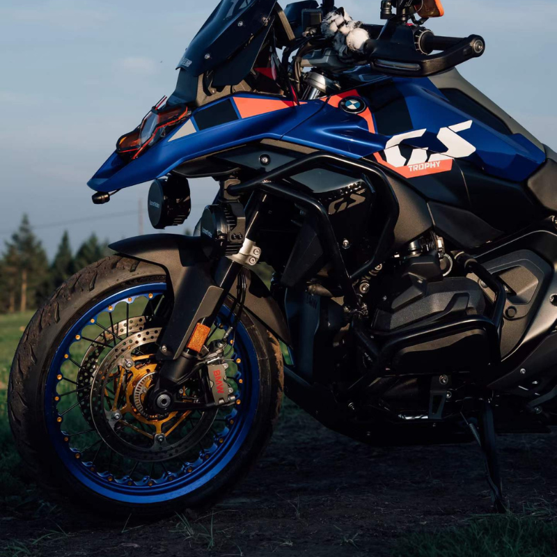 Forged tubeless spoked wheels for BMW R 1300 GS/GSA
