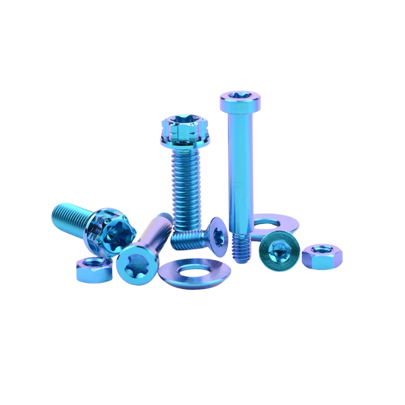 Grade 5 Titanium Master Cylinder Screw Kit (8 Pieces)