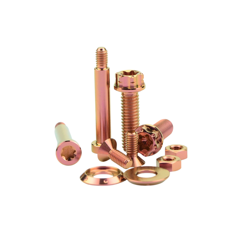 Grade 5 Titanium Master Cylinder Screw Kit (8 Pieces)