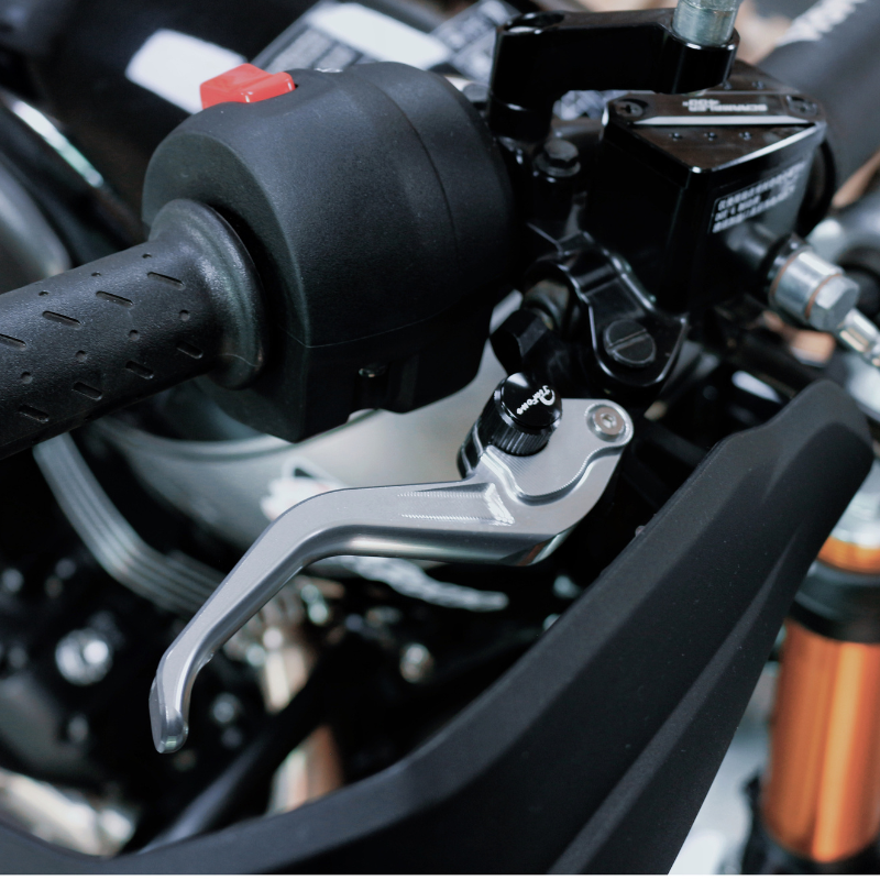 Adjustable 2‑finger brake lever for Triumph Speed 400 / Scrambler 400X