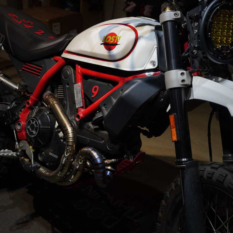 Ducati Scrambler 800/400 side frame plates pair