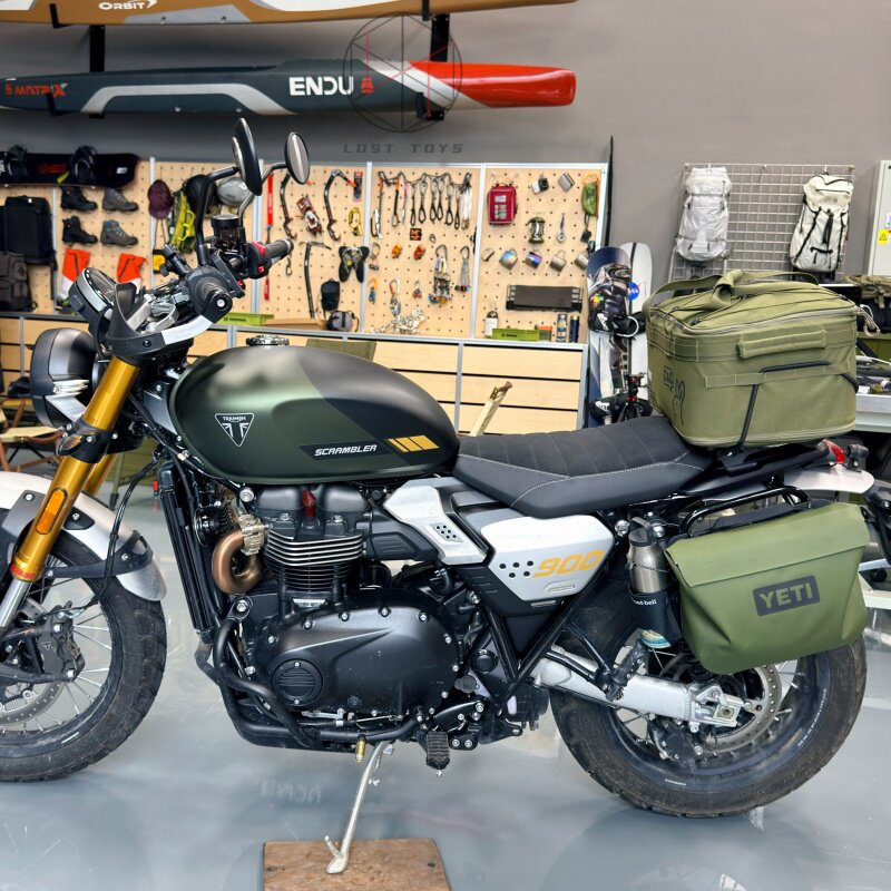 Adventure Rear Luggage Rack – Triumph Scrambler 900 2026+