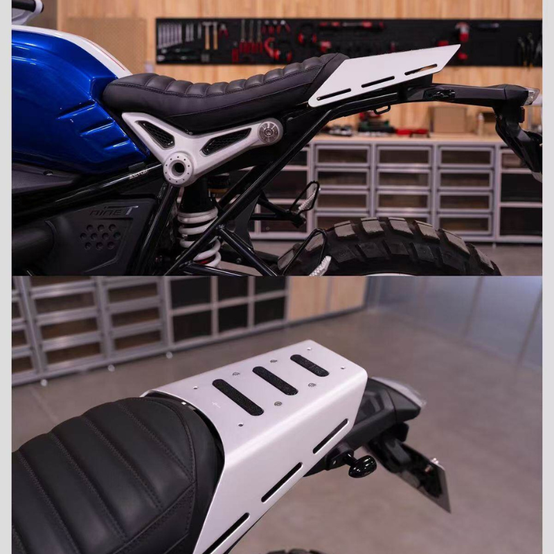 Rear aluminum luggage rack for BMW R nineT