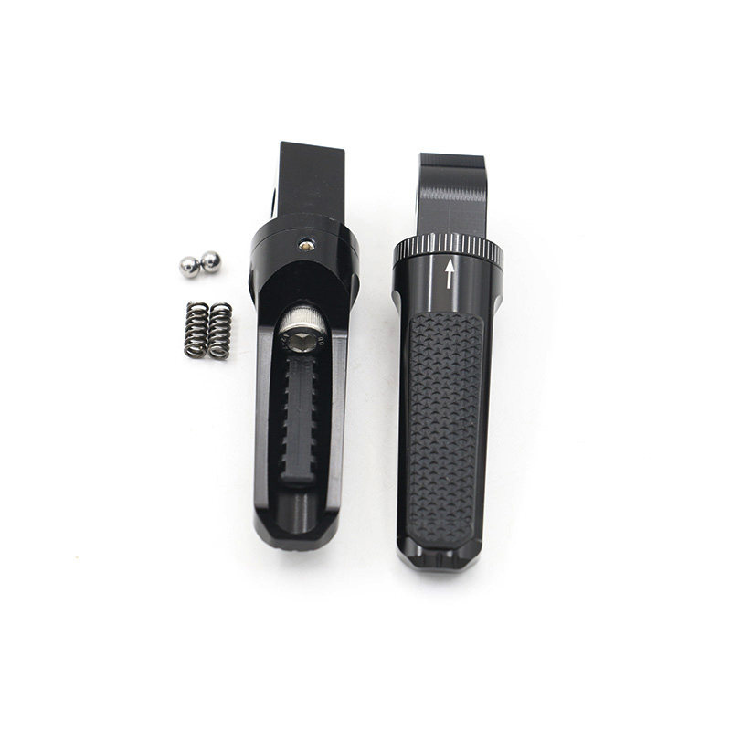 Adjustable CNC footpegs for Triumph Classics (front/rear)