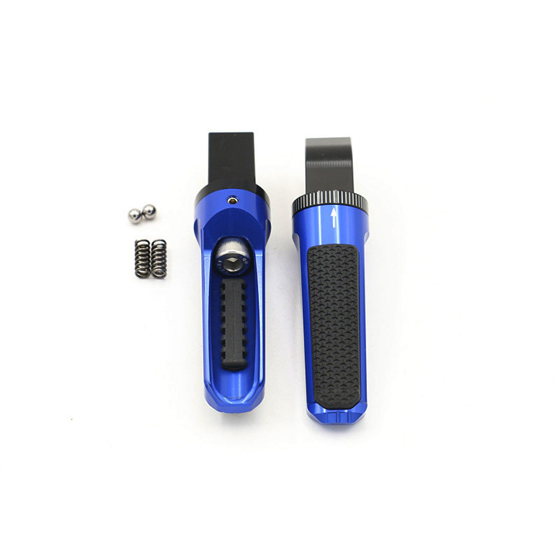 Adjustable CNC footpegs for Triumph Classics (front/rear)