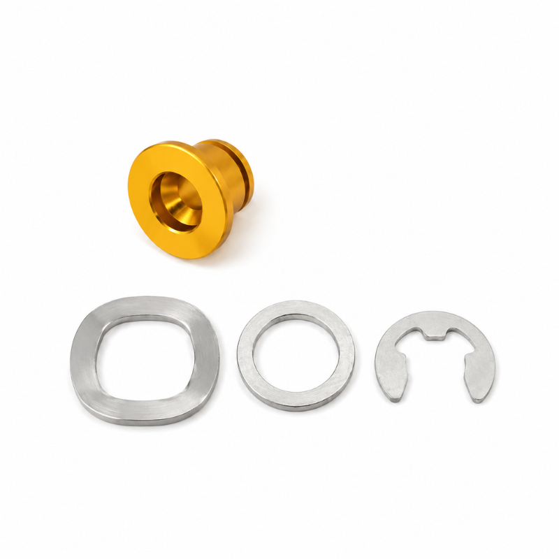 Floating brake disc rivets 4/5 mm anodized