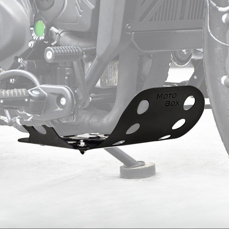 Stainless steel engine skid plate for 450 CL-C