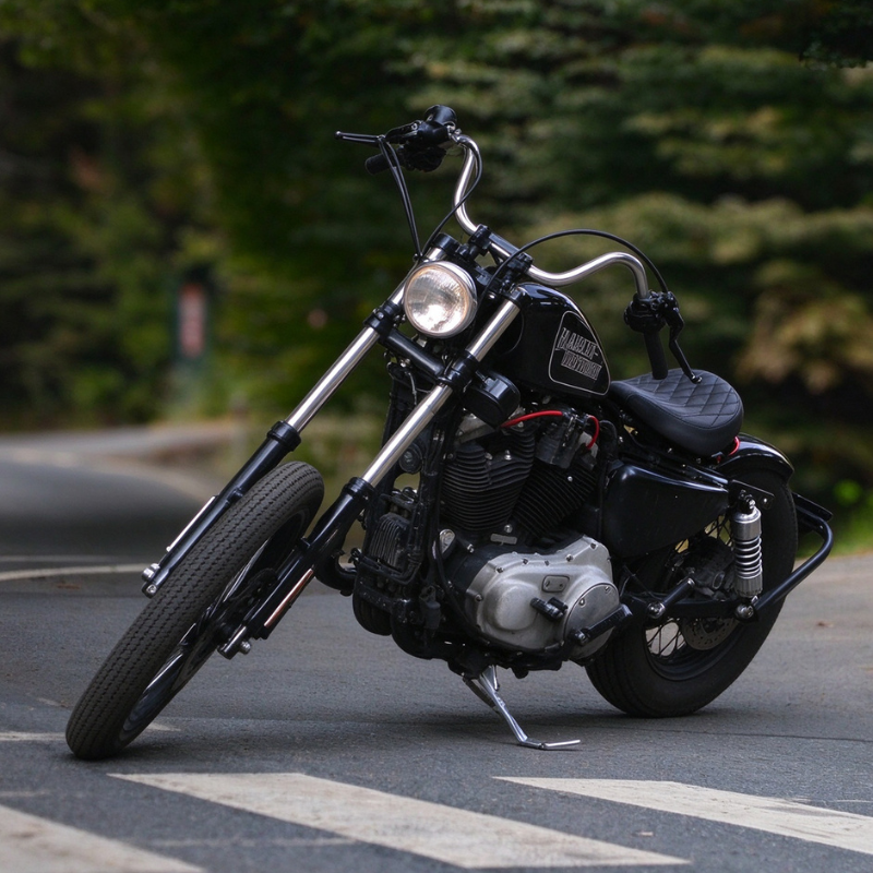 Rider Seat + 3‑in‑1 Passenger Kit — Harley-Davidson Sportster