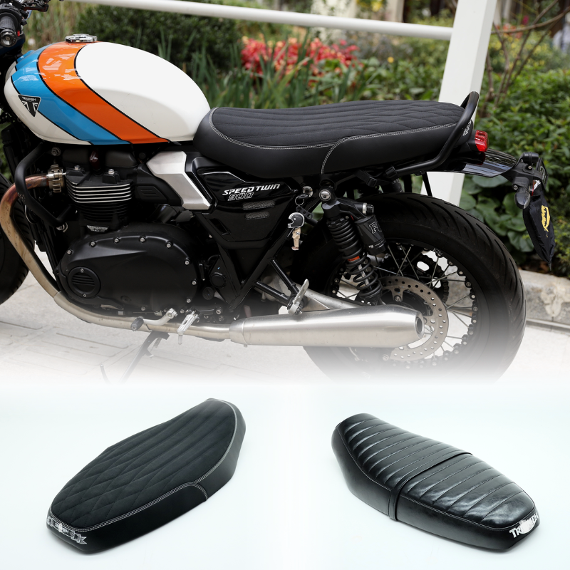 Vintage custom seat for Triumph Speed Twin 900