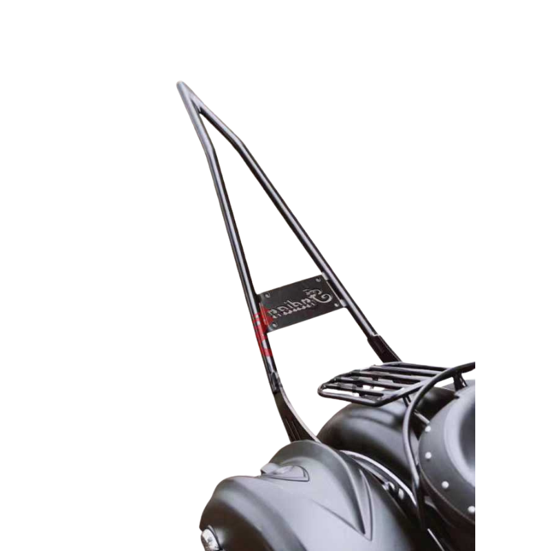 Quick-release sissy bar for Chief/Chieftain/Dark Horse