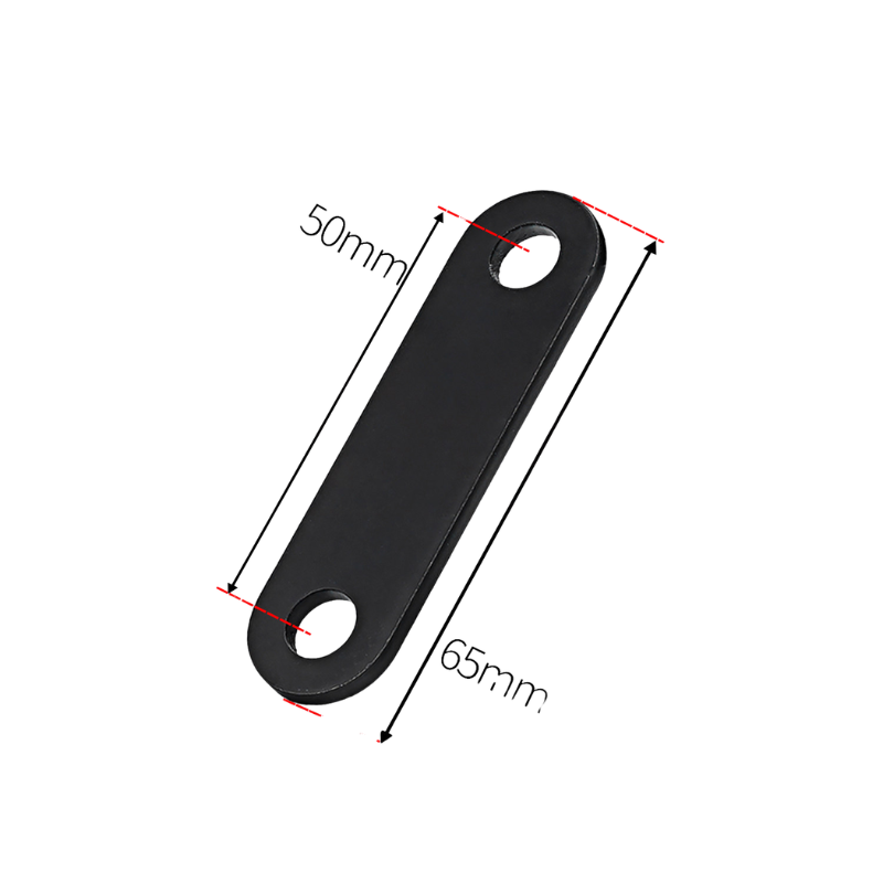 Long black M8 exhaust bracket