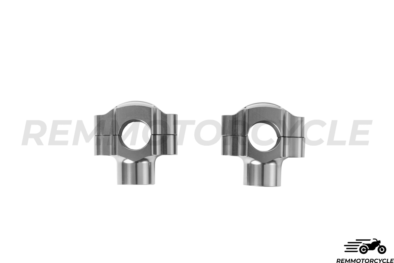 Risers 7/8" or 1" Chrome, Black, Titanium, or Brass