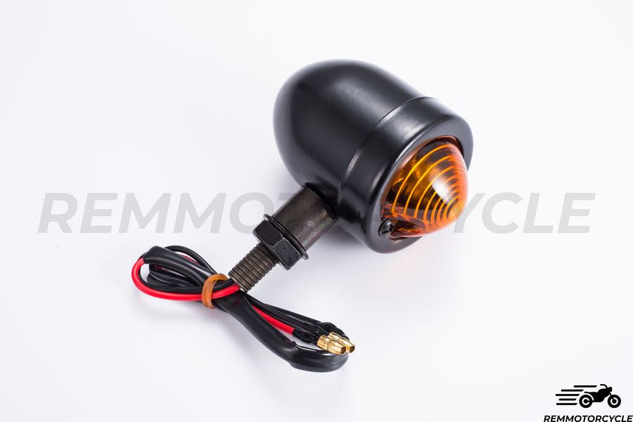 Pair of Indicators Bullet Aluminum Black or Chrome