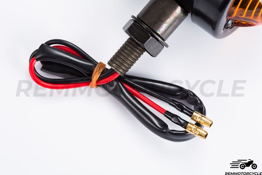 Pair of Indicators Bullet Aluminum Black or Chrome